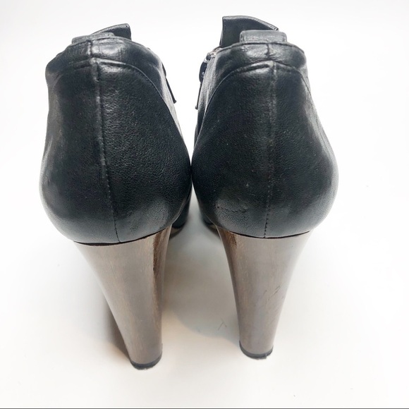 Tibi | Platform Leather Heels - Picture 6 of 7